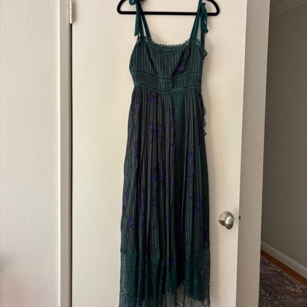 Free PEOPLE Maxi Dress with Tie Straps - Picture 8 of 13